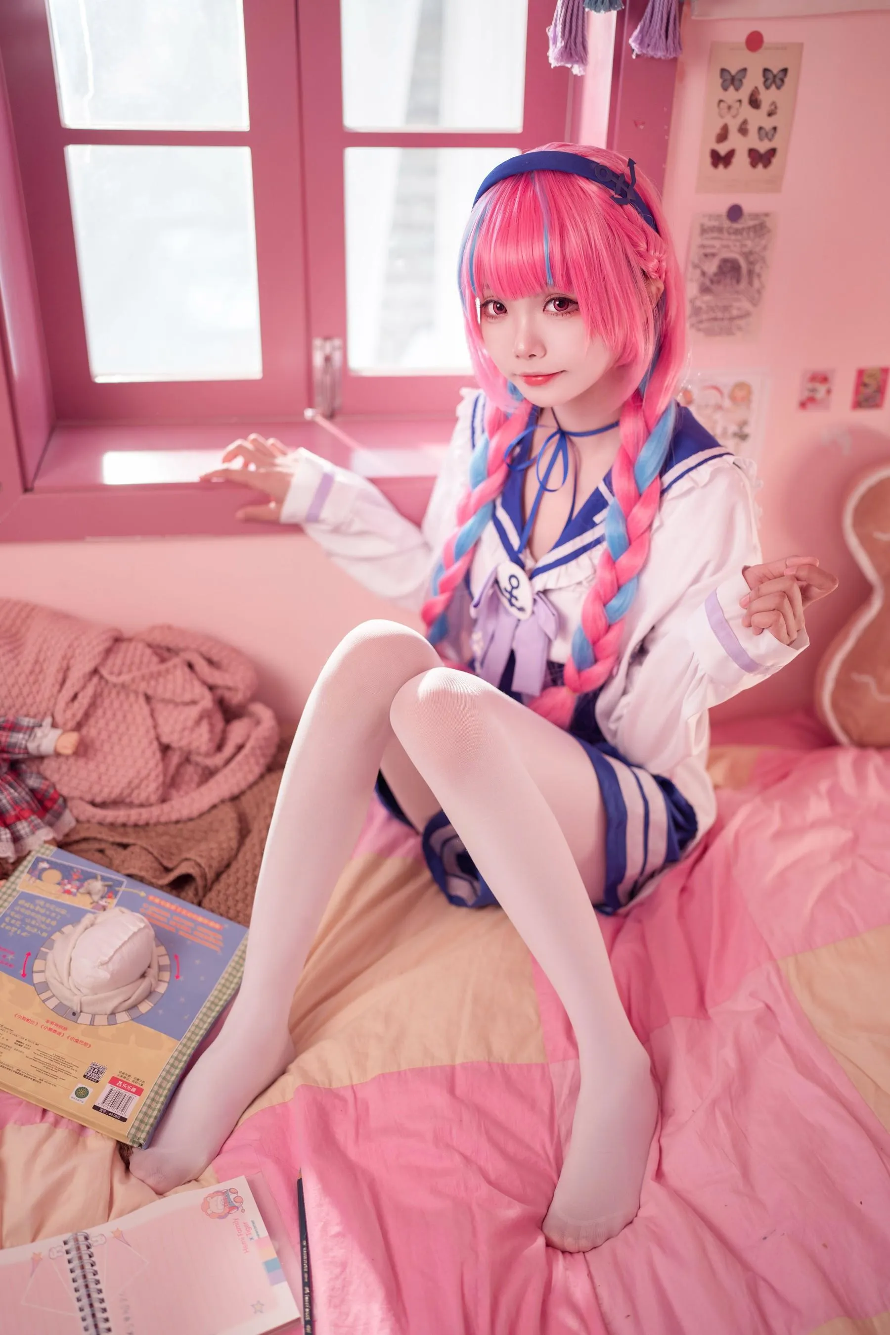 艾西Aiwest – NO.01 湊阿库娅 私服 [55P]插图2
